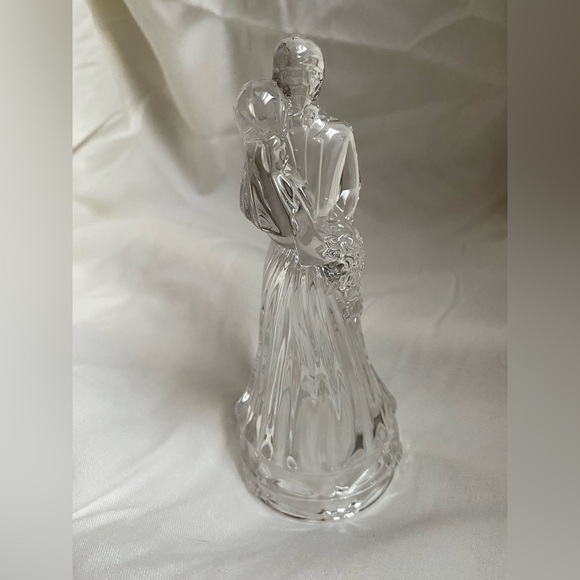 VINTAGE Princess House Wedding Cake Bride and Groom Topper - Picture 4 of 9